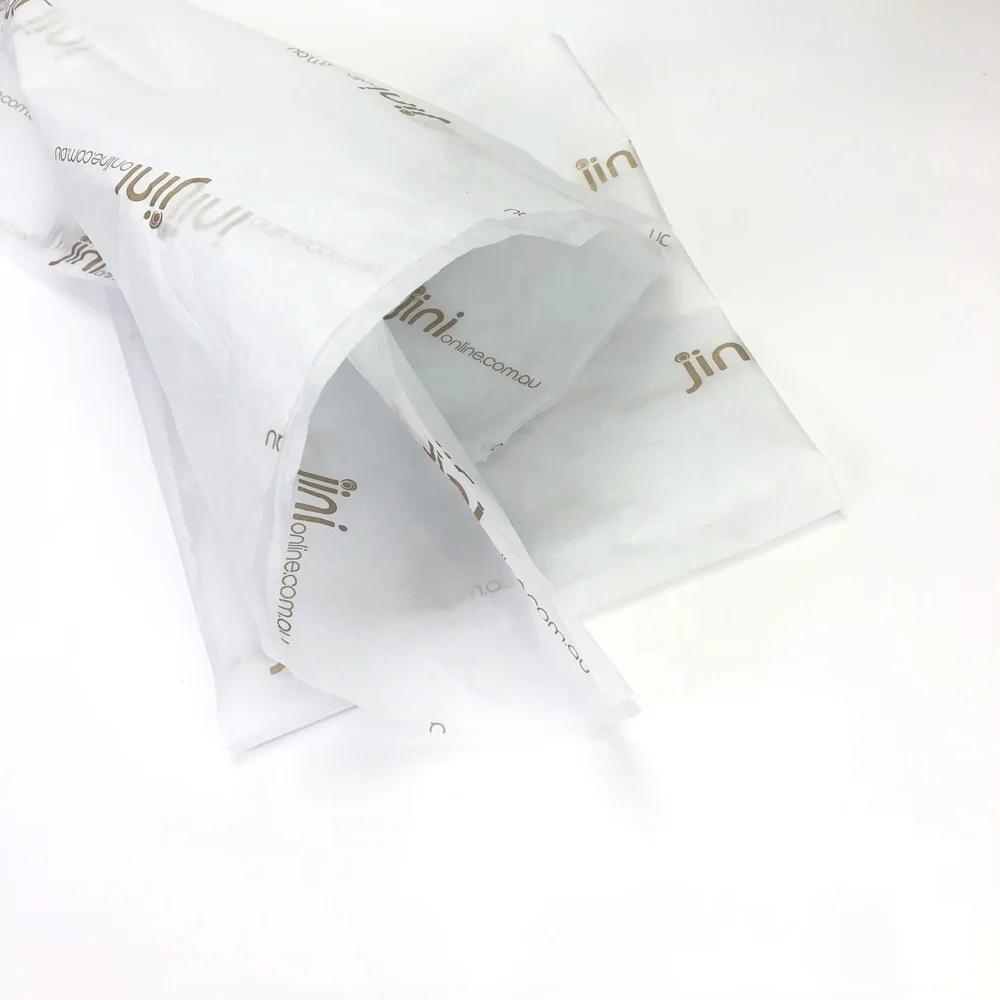 
Custom logo white 18gsm shoes wrapping silk tissue paper 