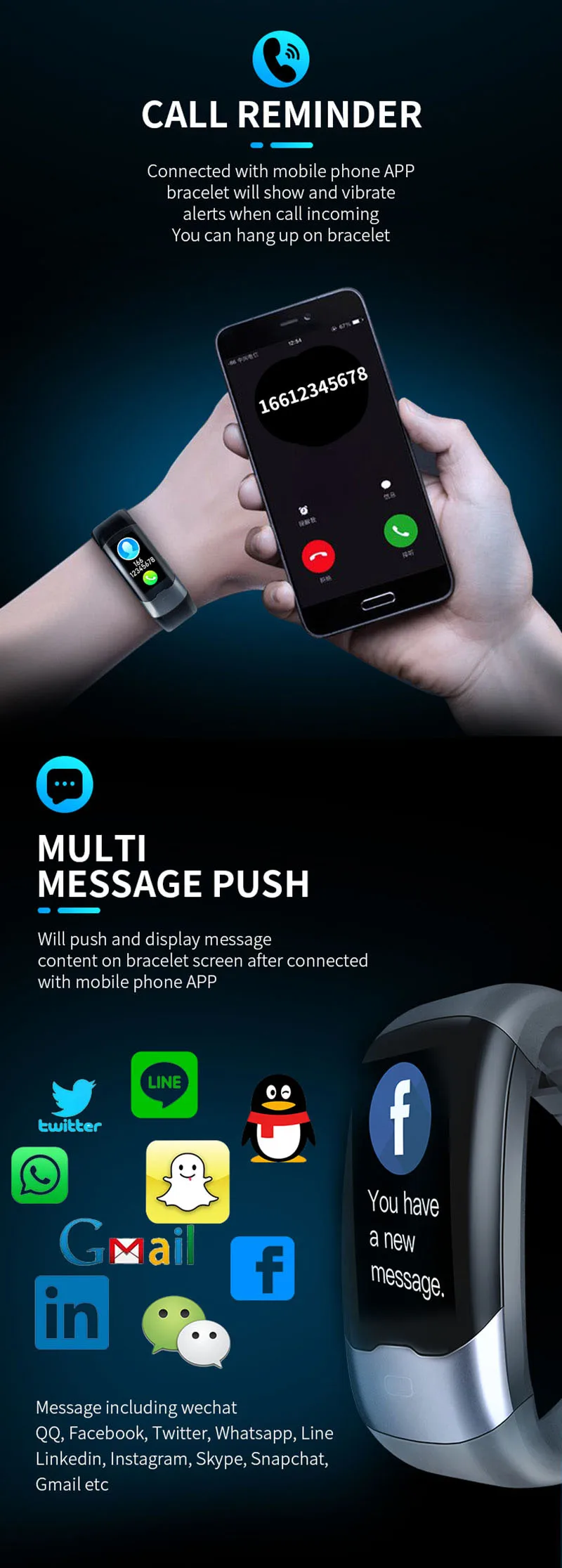 Smart watch bracelet07