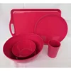 /product-detail/plum-color-5-pieces-100-melamine-christmas-dinnerware-60360096515.html