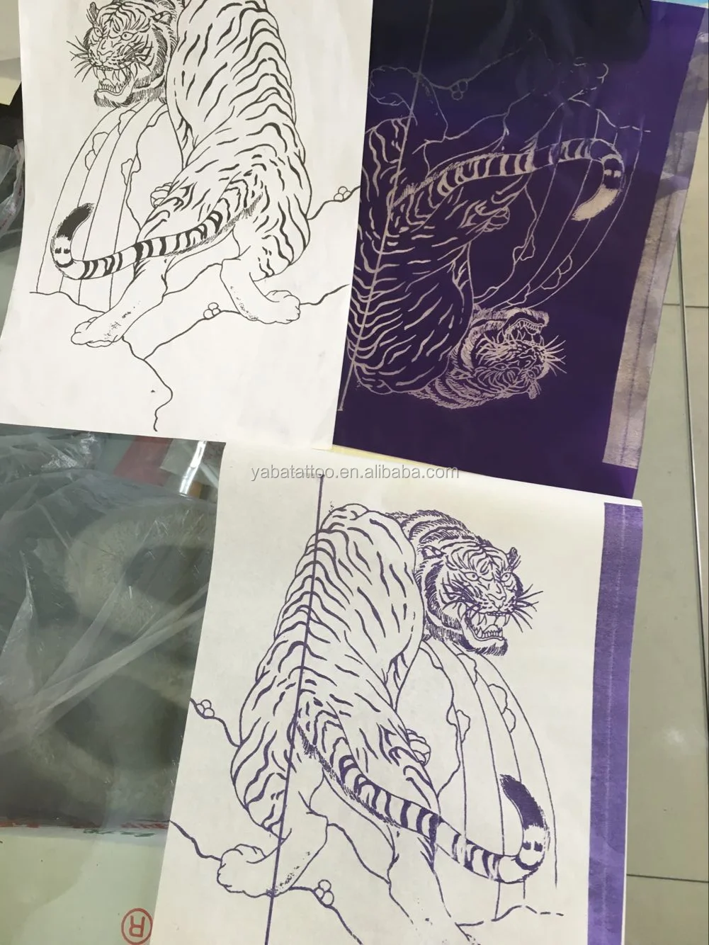 Tattoo Supply 100 Sheets Disposable Cheap A4 Copier Tattoo Transfer