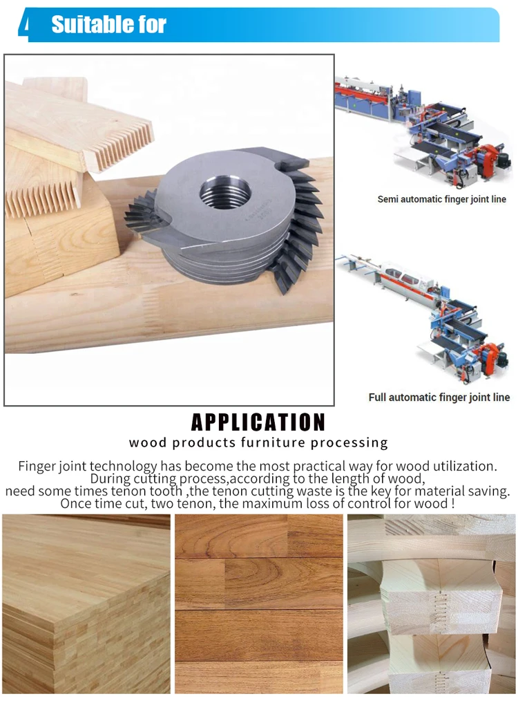 Fast Speed 160mm 2t Finger Jointing Tool For Wood Products Buy 160mm