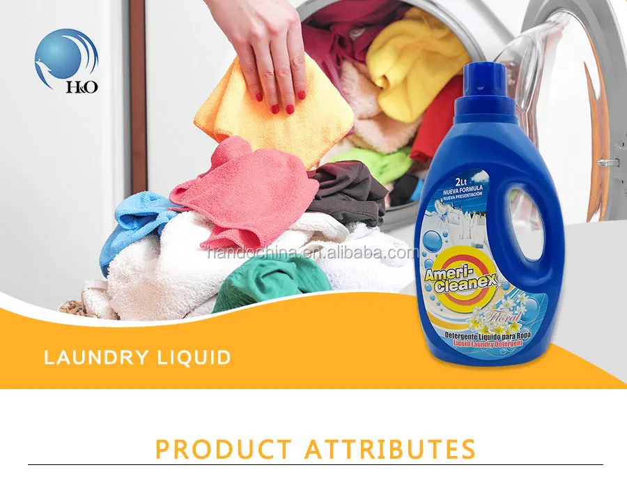 High Performance Concentrated Liquid Laundry Detergent Washing Liquid