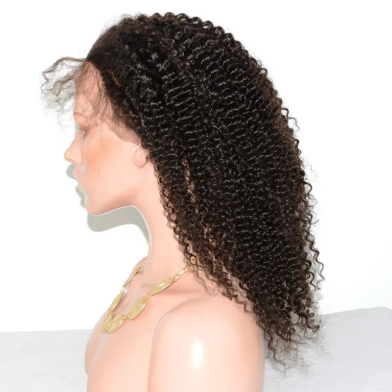 

Afro Kinky Curly Real Can Be Dyed Human Hair Wig