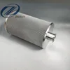 long life service water filter stainless steel corrugated filter for fire equipment filtration