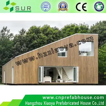 Wooden Tiny Shipping Container House On Wheels - Buy Container House