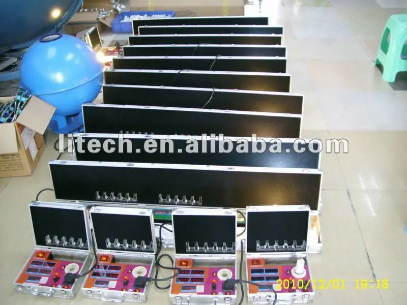 Chinese led demo case ,Mini lux meter with dimmer