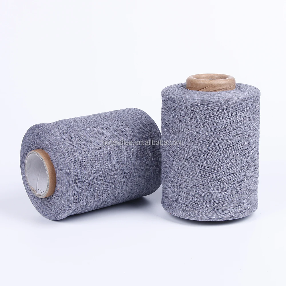 
Recycle cotton blended manufacture socks knitting yarn 
