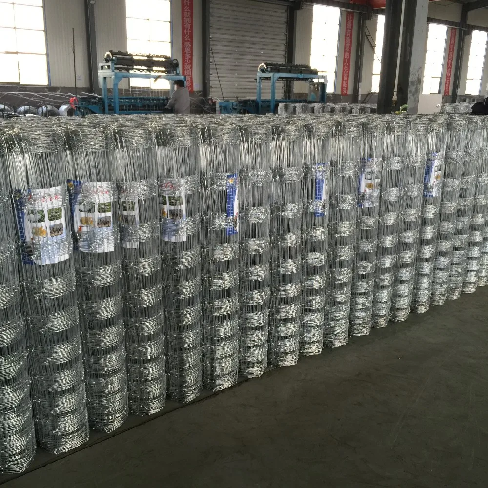 Pourty Equipment Galvanized Farm Fence/field Fence/animals Lowes Hog Wire Fence Buy Hog Wire