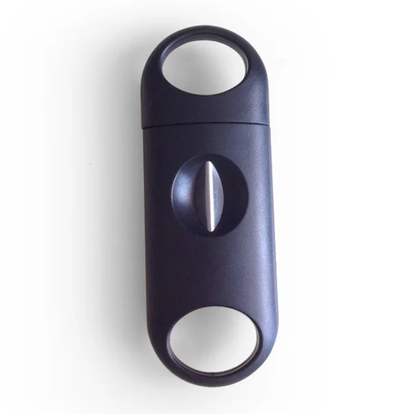 

Plastic Cigar Cutter Double Blade Custom Logo Cigar Cutter