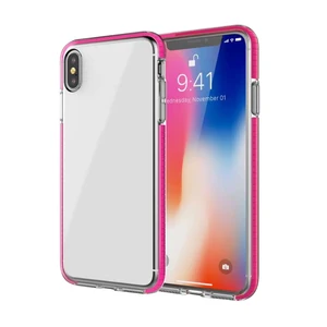 phone accessories anti-shock military grade 1.5mm transparent clear smartphone case for iphone xs max