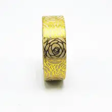 2015 New Foil Washi Tape Office Adhesive Scrapbooking Tools Kawaii For Photo Album Cute Decorative Great Christmas Craft Gift