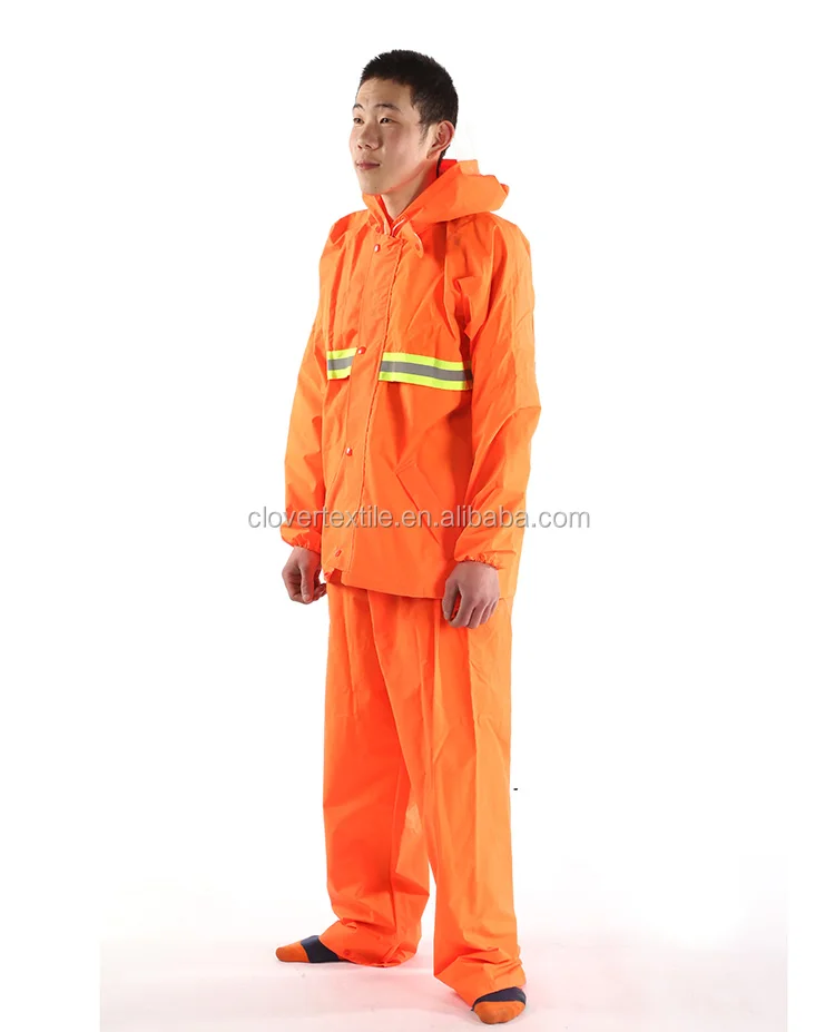Waterproof Polyester Pullover Rain Suit Police Raincoat With Hood Buy Polyester Rain Suit