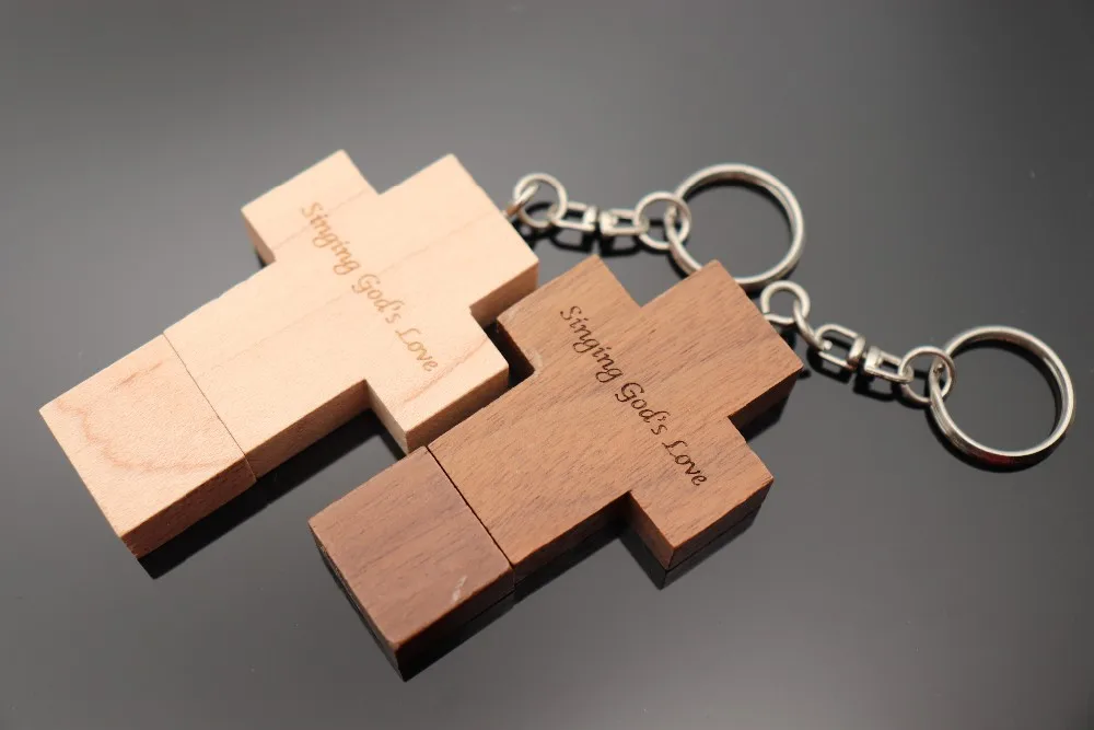 Giveaways Wooden Cross Shape Usb Flash Drive Memory Stick Cross Buy