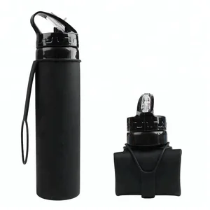 Image of cheap custom collapsible filter water bottle with custom logo
