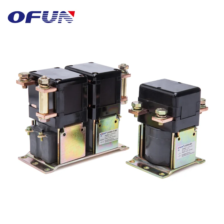 OFUN Forklift Truck Parts Low Power Dc Magnetic Contactor 36V Relay 100A