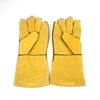 Ab grade Industrial Yellow Welding Working protective safety gloves 14"