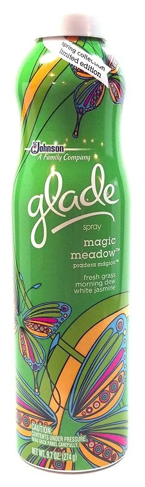 Buy Glade Magic Meadow Limited Edition Air Freshener Spray With Fresh Grass Morning Dew And White Jasmine 9 7 Oz 1 Each In Cheap Price On Alibaba Com