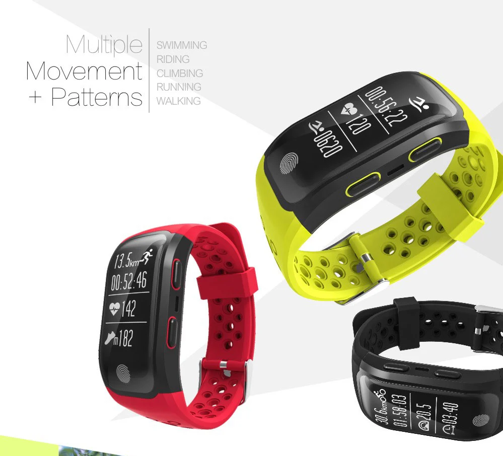 

S908 Smart Watch Bluetooth ip68 Waterproof GPS Smart Band Fitness Tracker Heart Rate Monitor Pedometer Sports Bracelet