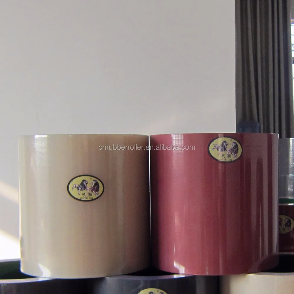 
Hot Sale 10 inch amber color PU aluminum drum milling rice rubber roller 
