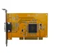 Software Compression 4 Channel h.264 dvr card for CCTV Camera
