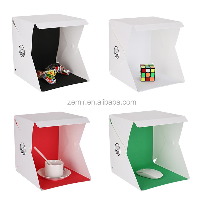 9 inch 12 inch 15 inch photo studio photography cube light box Portable Mini Light Room