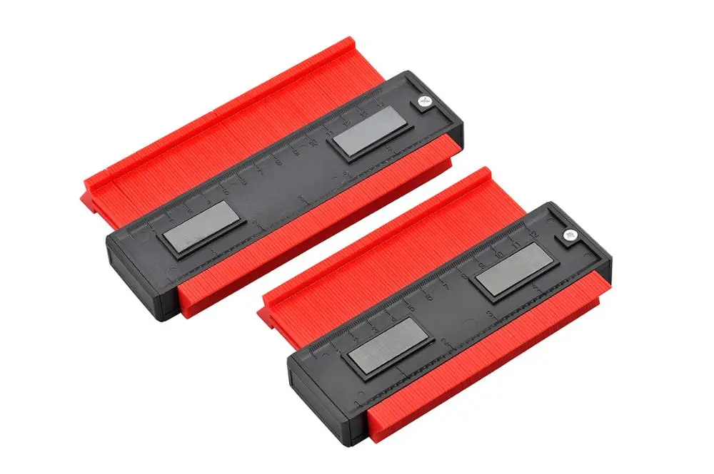 
Amazon Hot Sale Free Sample 5 inch Custom Plastic Shape Duplicator Contour Gauge 