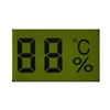 2 Digit LCD Display Custom Shape LCD Screen TN LCD Customized