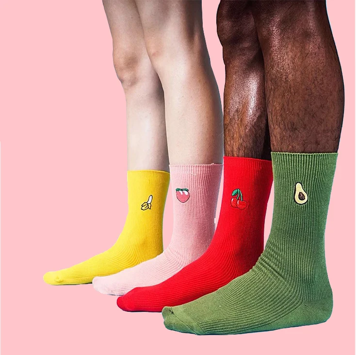 

Ladies Fruit Socks Creative Socks Korean Teen Girl Tube Socks Cotton Manufacturers Wholesale