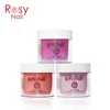 Perfect gel nail polish color matching 3 in 1 dip powder set resin powder for nails