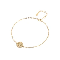 

Hot item gold plated 925 sterling silver jewelry bracelet for women