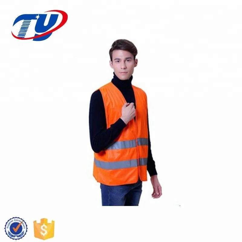 
China Wholesale Fluorescent Reflecting Safety Vest 