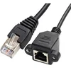 High quality RJ45 panel mount cable female to female supplier
