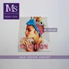 Fashion girl digital printing transfer clothing sequin patch