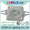 UL CE Rohs approved 5 years warranty 160 degree view angle waterproof white 12V 1.6W led sign lighting module for light box sign
