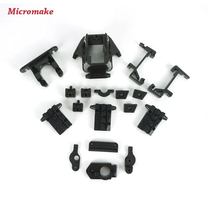 Micromake Kossel Delta 3D Printer Accessories Plastic Injection Parts ...