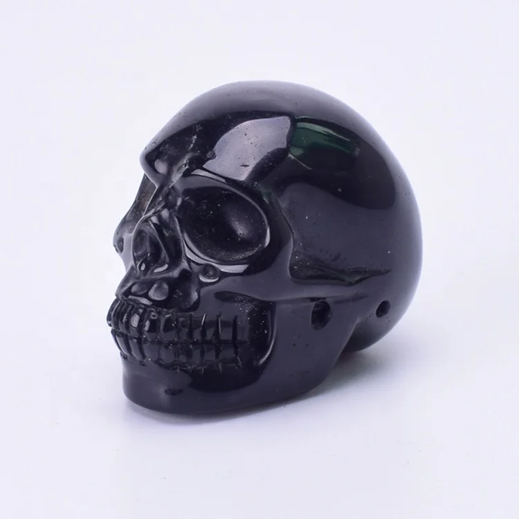 
Exquisite Design 1.5 inch 2 inch Wholesale Carved Stone Small Crystal Skull 