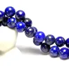 Tryme New AAA+ Round Natural lapis lazuli Stone Beads For Jewelry Making Bracelet DIY Material Stone 4/ 6/8/10 /12 mm Strand 15.
