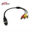 HYFMDVR Airlines head car surveillance camera cable Car audio and video power conversion cable factory