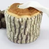 High quality useful plush tree trunk shape tissue box, hot selling best make stuffed tissue box