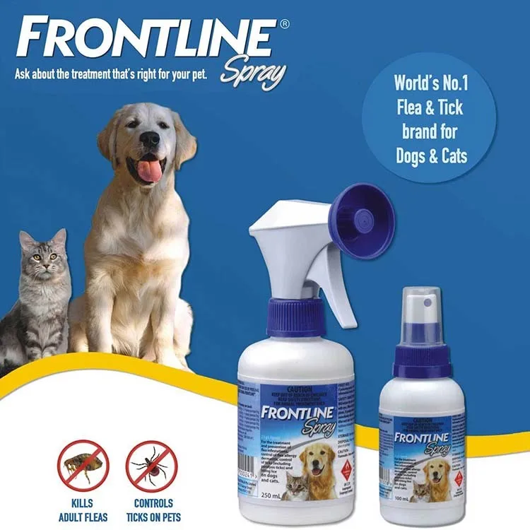 Frontline Spray For Dogs And Cats 100ml - Buy Frontline Spray For Dogs