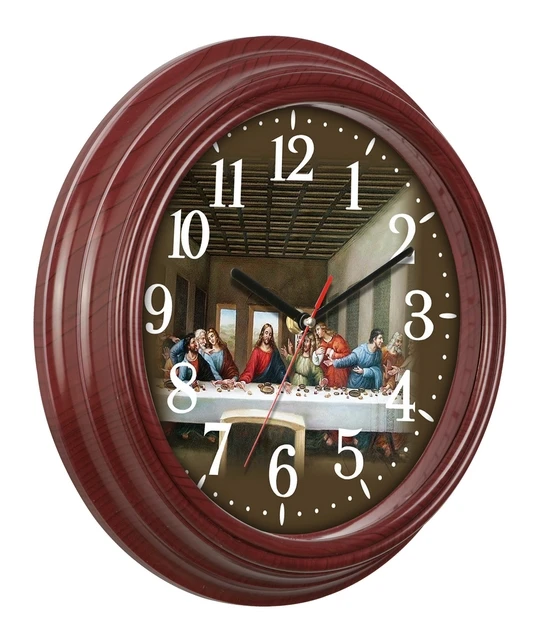 Vintage Religious Church Plastic Wall Clock Buy Wall Clock,Church