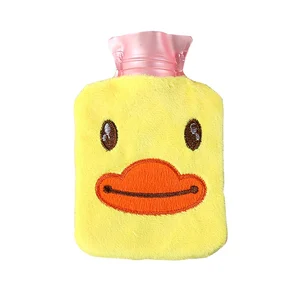 Image of Customized High Quality PVC 14*9 Mini Cute Cartoon Plush Cover Hot Water Bag/ Bottle