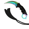 wholesale CS GO Hunting Knife Never Fade Counter Strike Karambit Tactical Fixed Blade knife