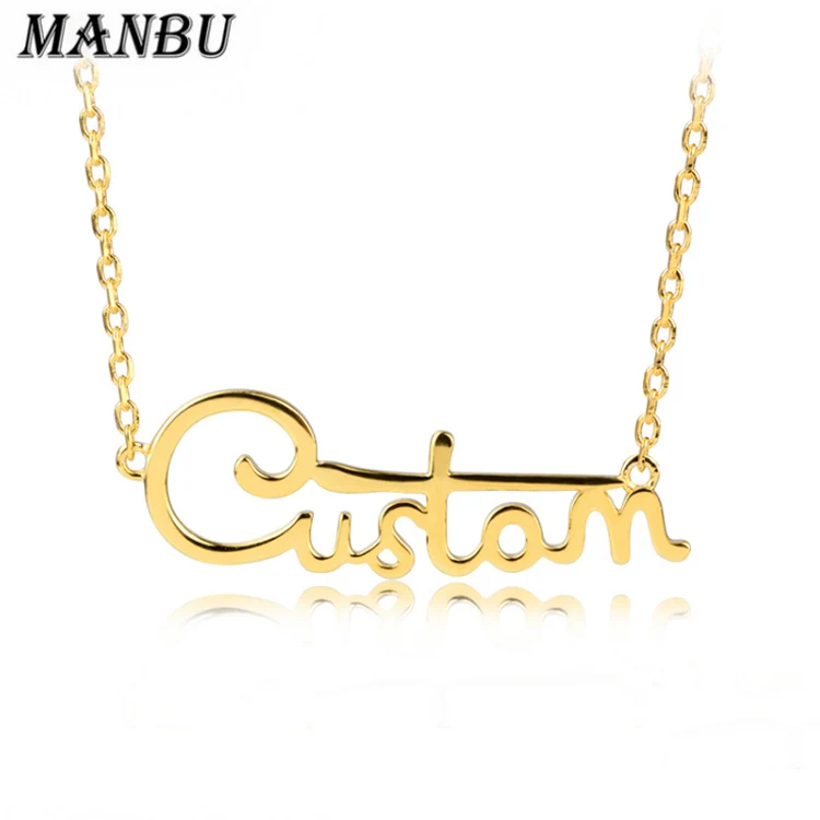 

925 silver custom name necklace personalised, Picture
