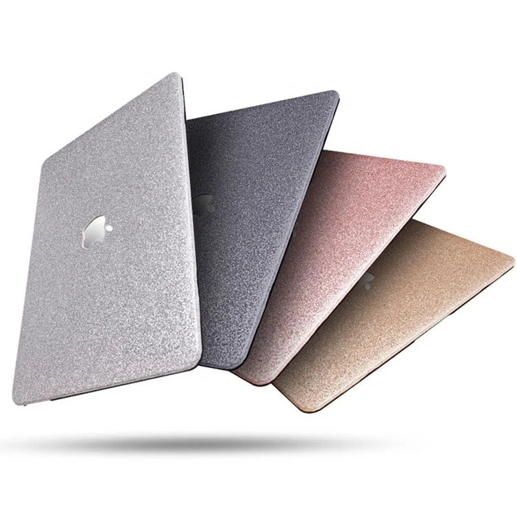 

2019 new glitter Laptop Case For Apple MacBook Air Pro Retina 11 12 13 15 for mac book Pro 13.3 15.4 inch with Touch Bar, 4 color