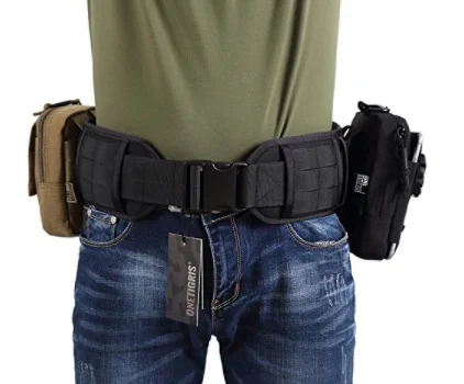 Tactical Police And Security Padded Patrol Battle Waist Belt,600d Or ...