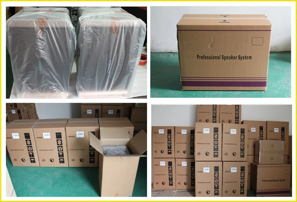 Packing speakers