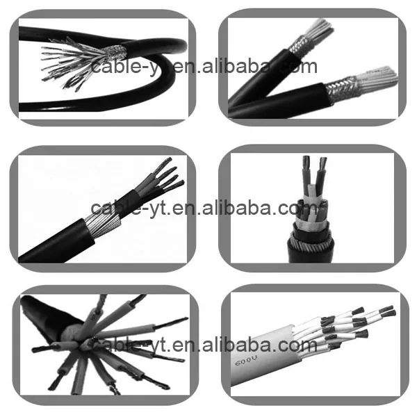 Sy Steel Wire Braid Armoured Flexible Pvc Control Cable Buy Steel