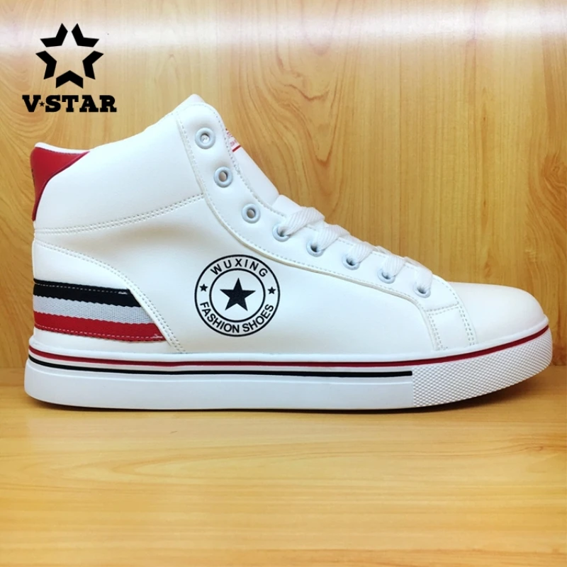 
2017 New men tide shoes skate white high neck men shoes 