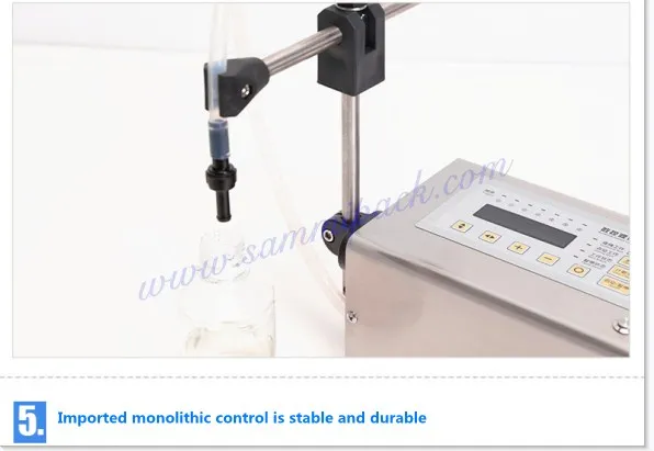 Upgrade Model GFK-160  Digital Control Pump Oil Filler Filling Machine